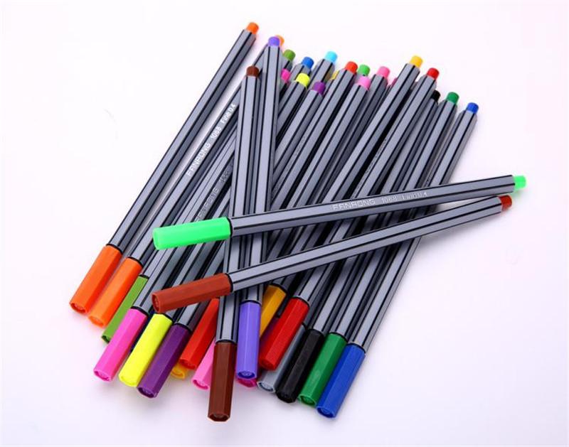 24 Multicolor Fineliner Pen Pack