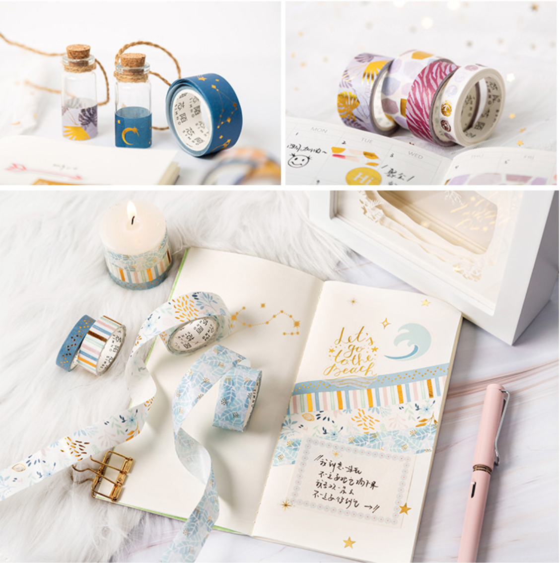Mugeno Sekai Washi Tapes - Early Morning