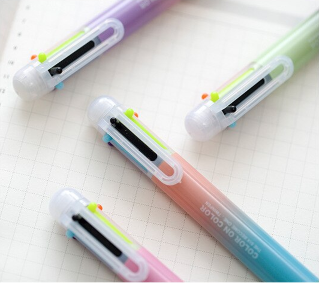 Color on Color 6-in-1 Ballpoint Pen