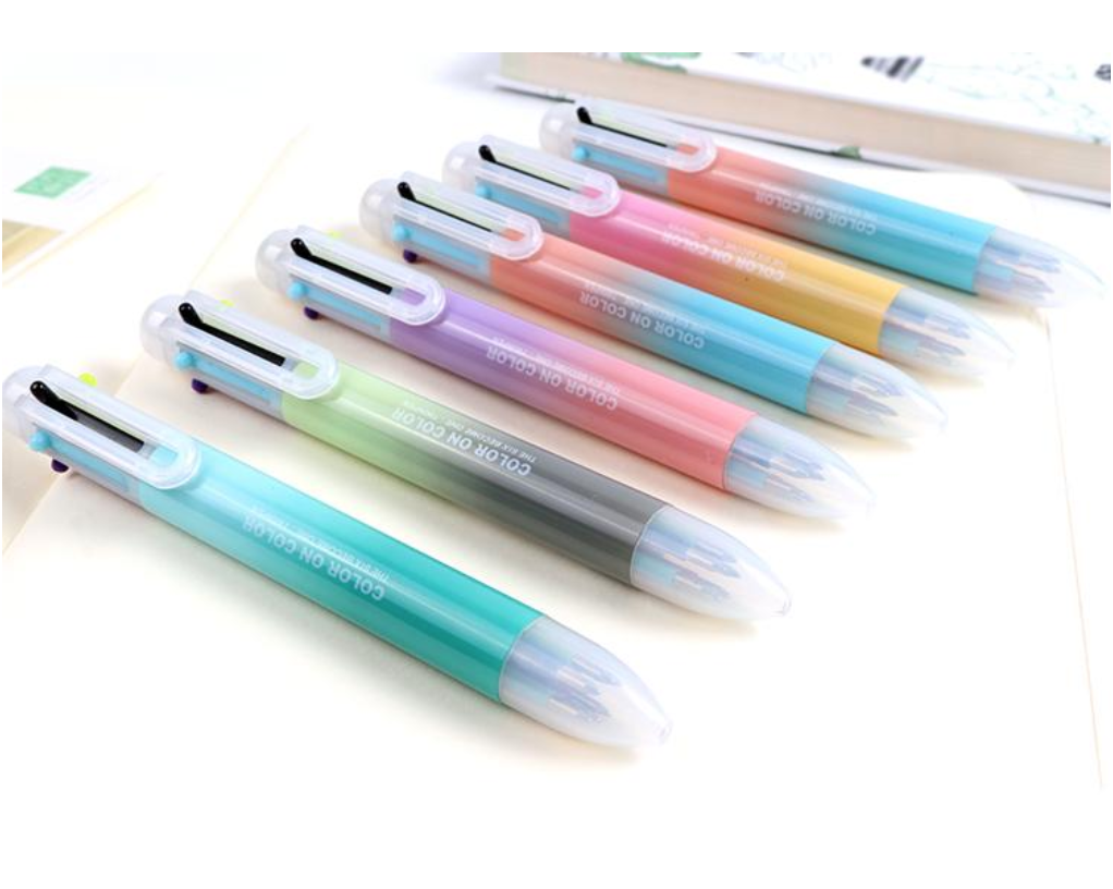 Color on Color 6-in-1 Ballpoint Pen