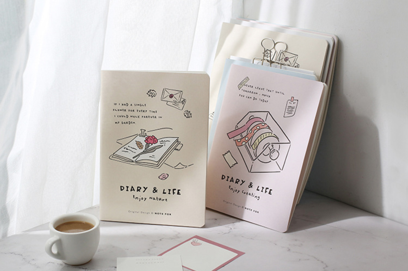 Diary & Life Creative Notebook (4 Types)