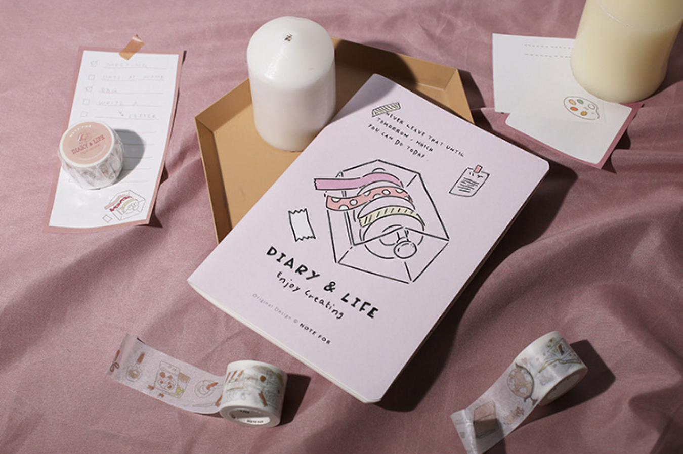 Diary & Life Creative Notebook (4 Types)
