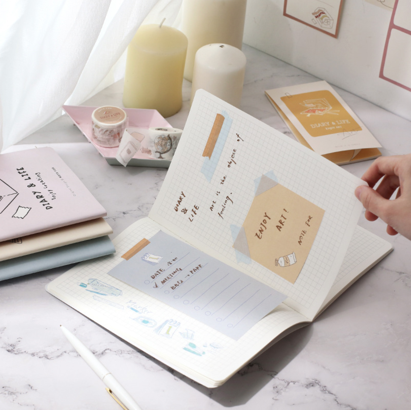 Diary & Life Creative Notebook (4 Types)