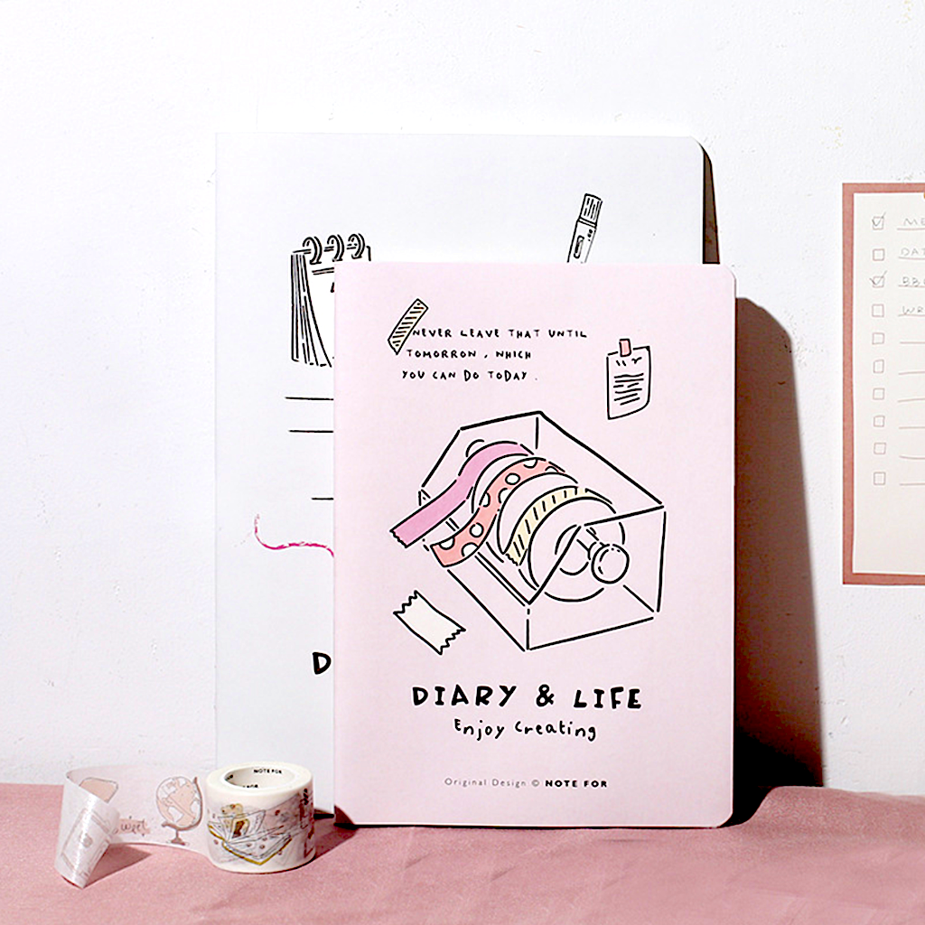 Diary & Life Creative Notebook (4 Types)