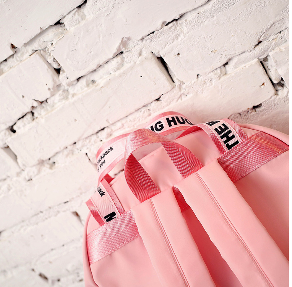 Korean Style Nylon Backpack (4 Colors)