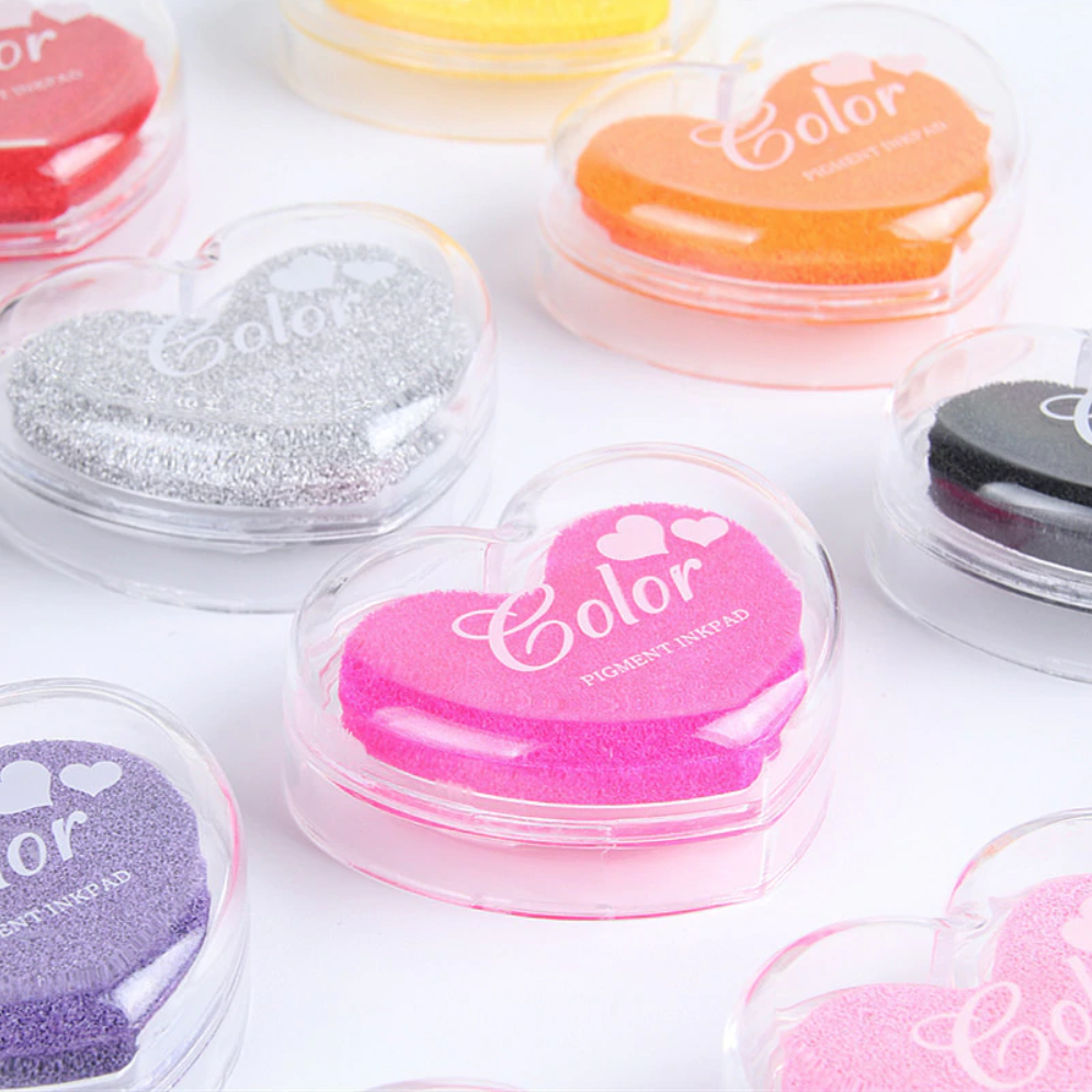 Classic Heart Shaped Ink Pad