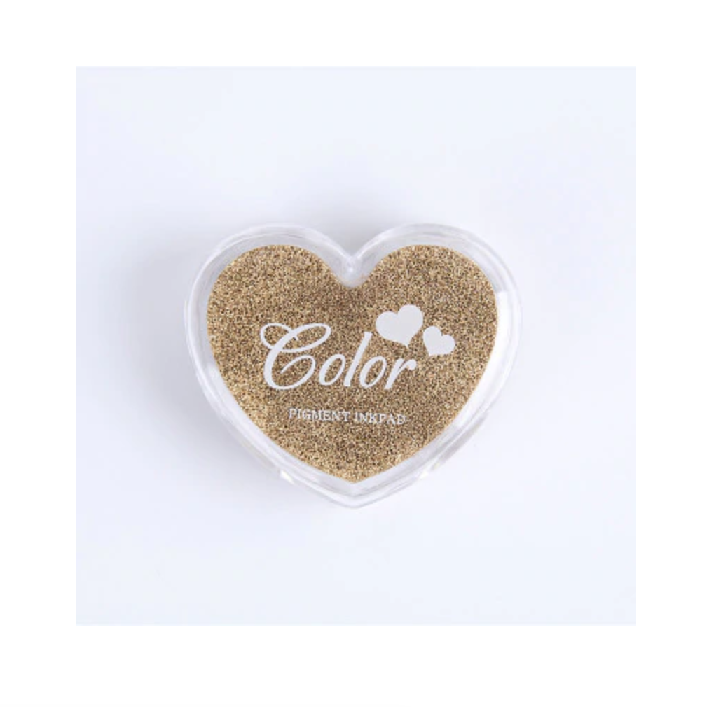 Classic Heart Shaped Ink Pad
