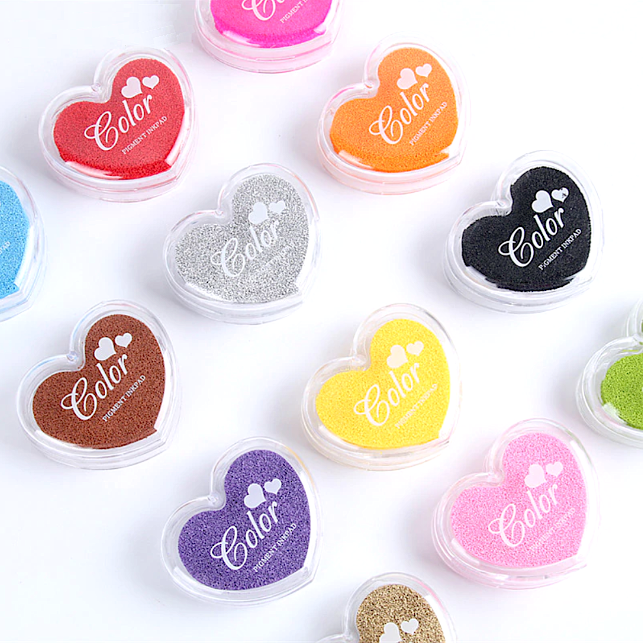 Classic Heart Shaped Ink Pad