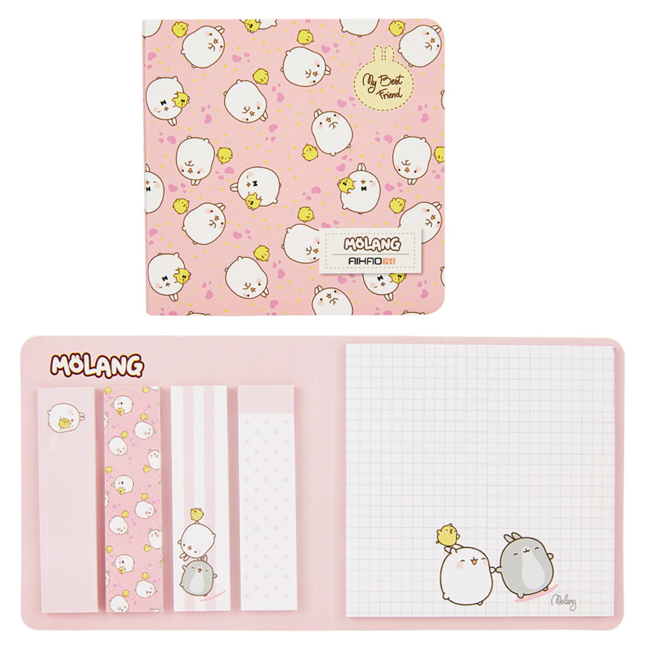 Molang Rabbit Sticky Notes