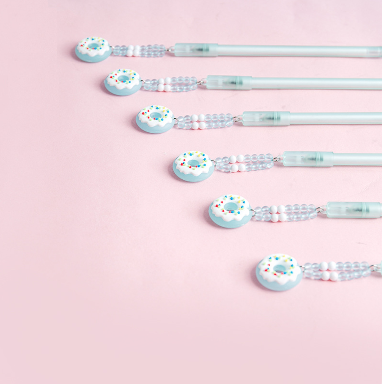 Donut Pendant Gel Ink Pen