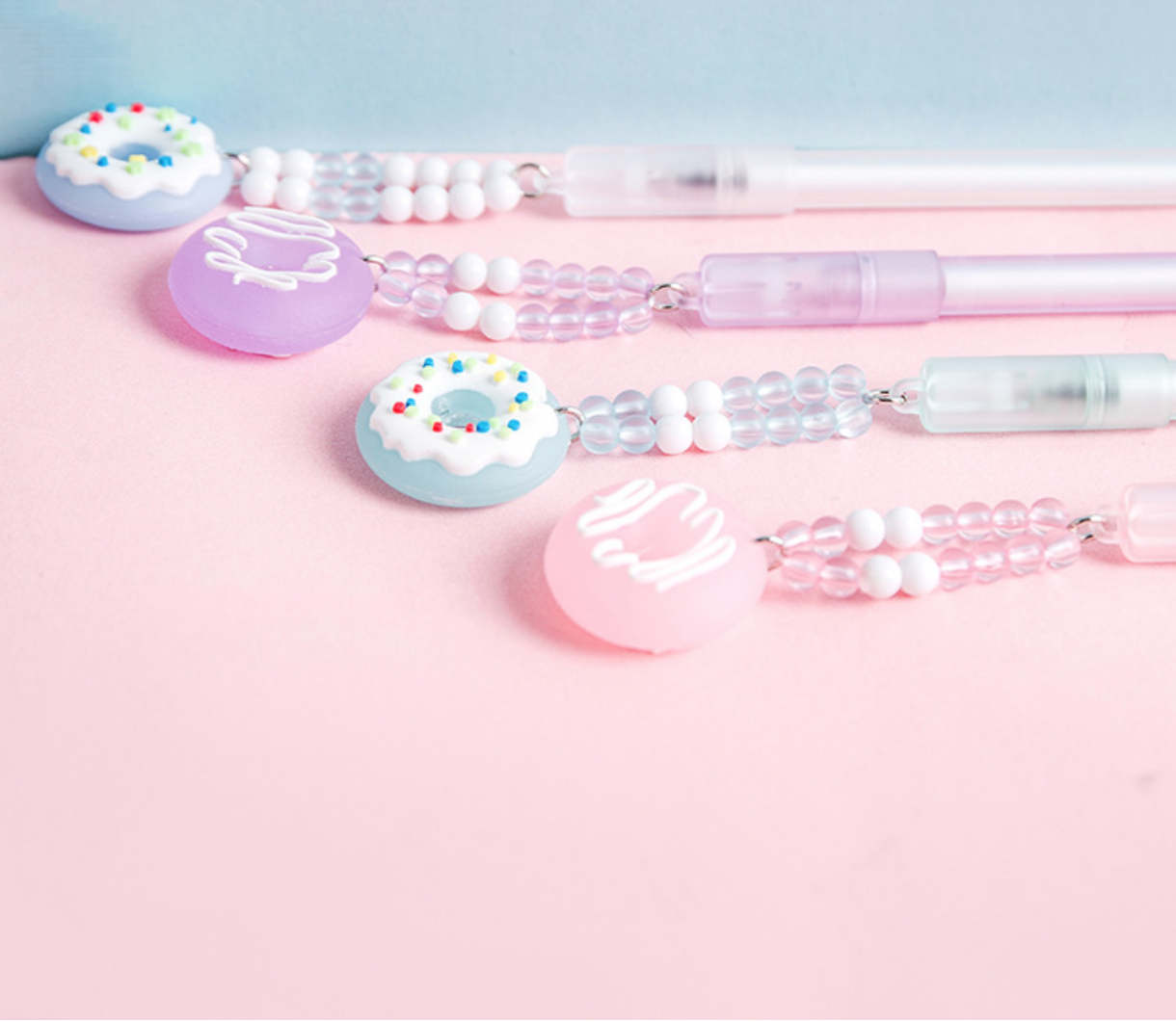 Donut Pendant Gel Ink Pen