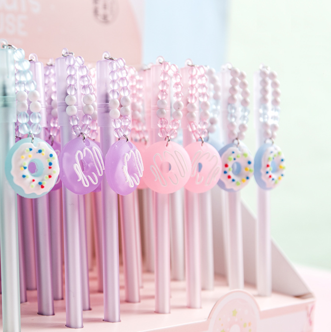 Donut Pendant Gel Ink Pen