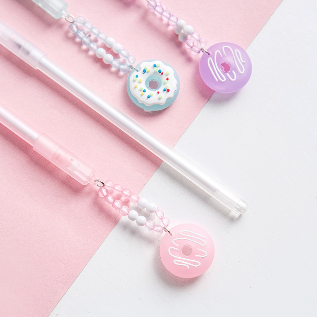 Donut Pendant Gel Ink Pen