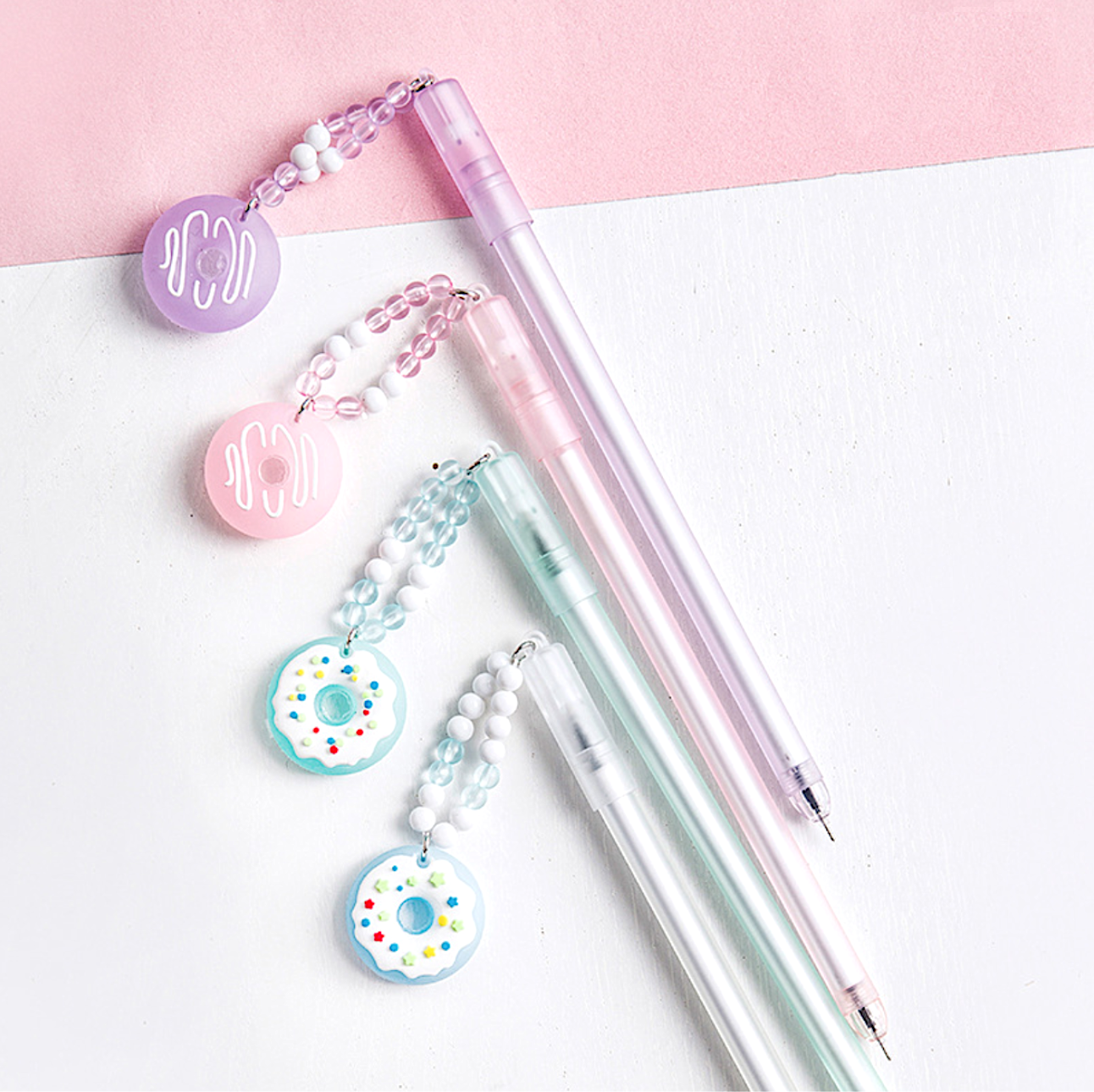 Donut Pendant Gel Ink Pen