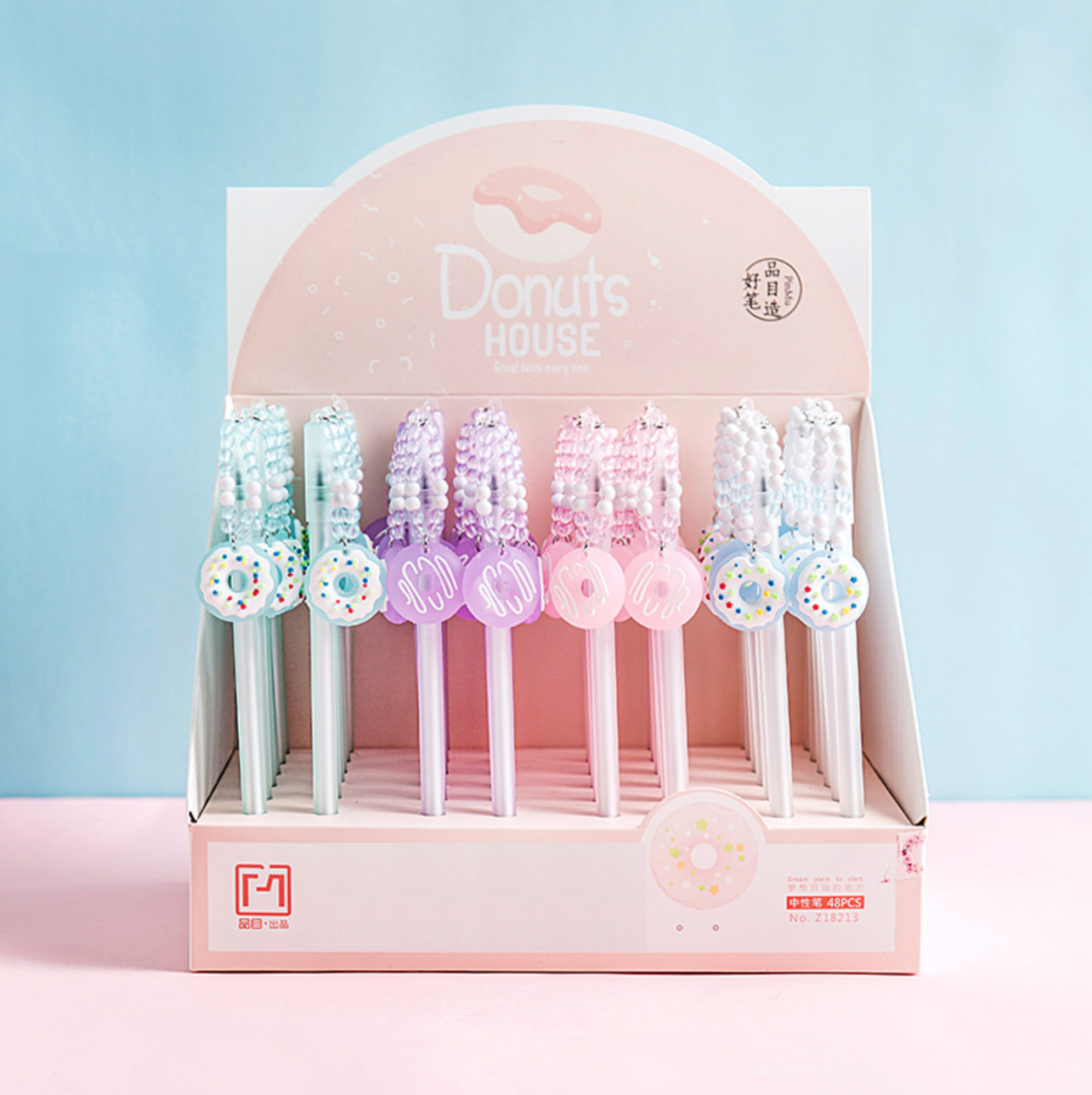 Donut Pendant Gel Ink Pen