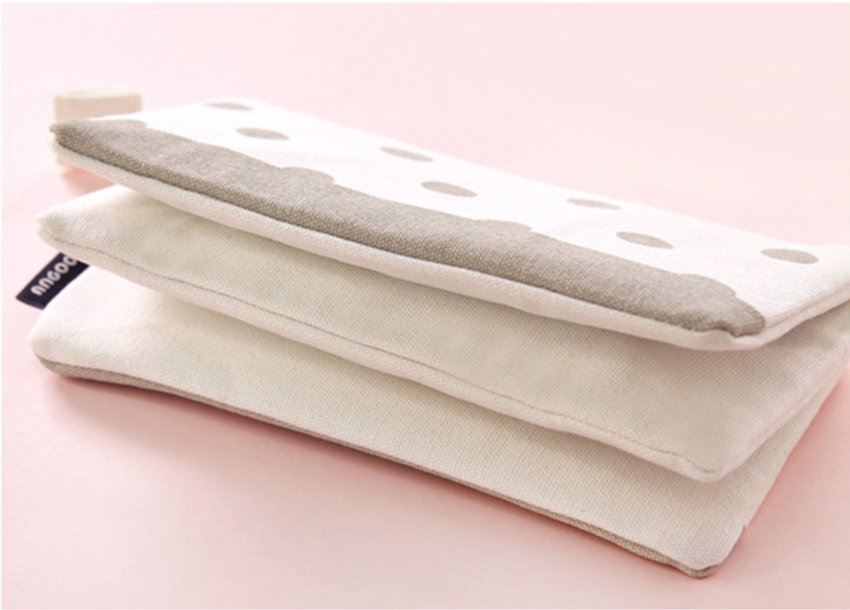 Extra Large Canvas Pencil Case