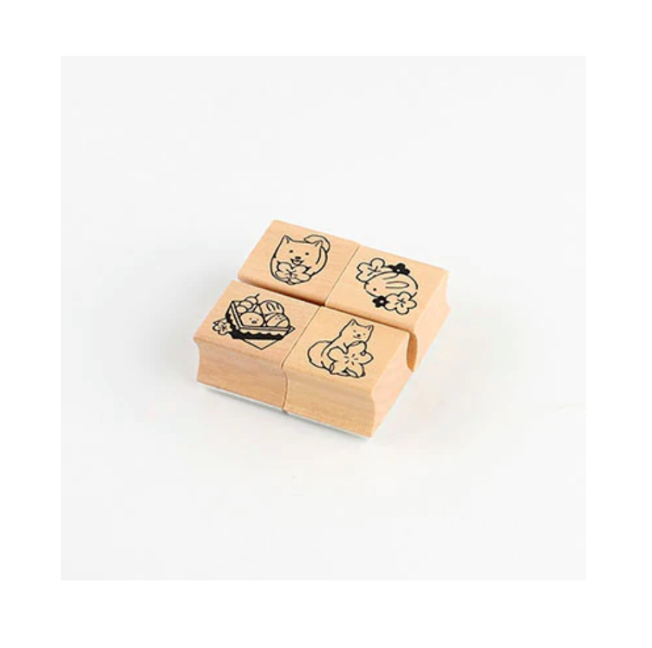 Japanese Sakura Rubber Stamps