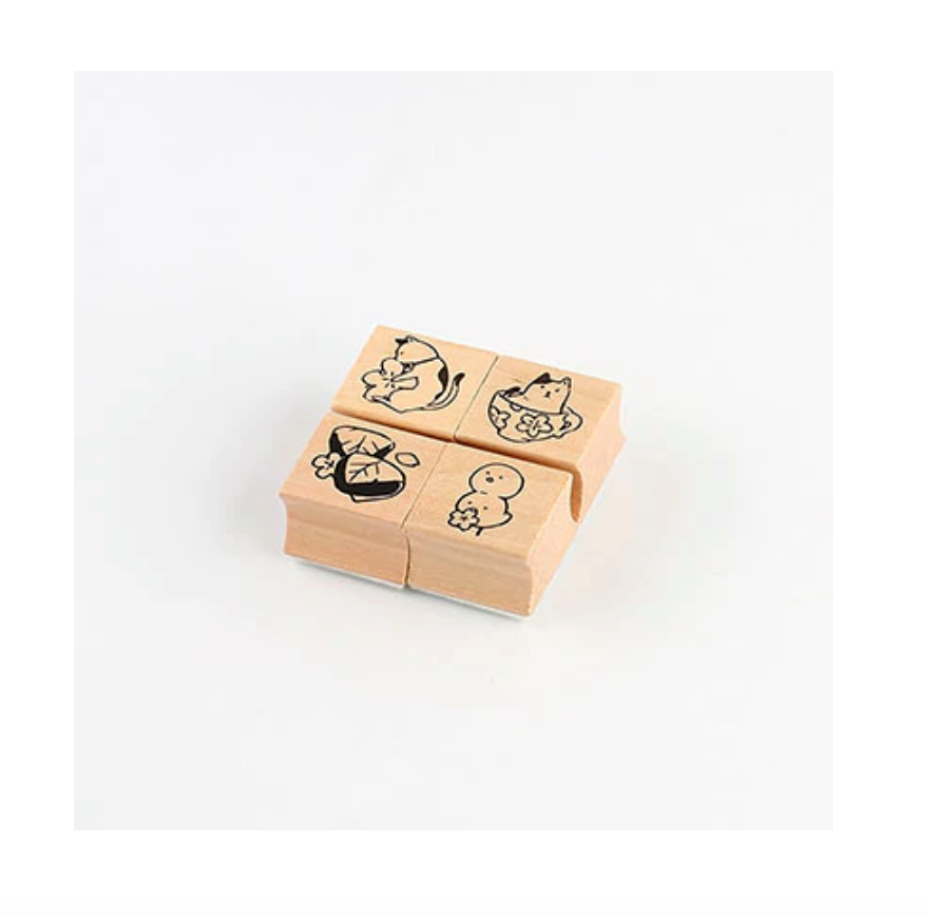 Japanese Sakura Rubber Stamps