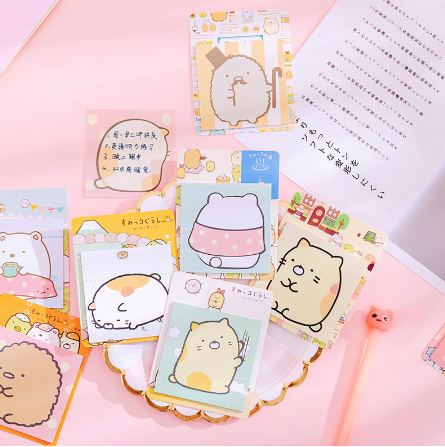 Kawaii Sumikko Gurashi Sticky Notes