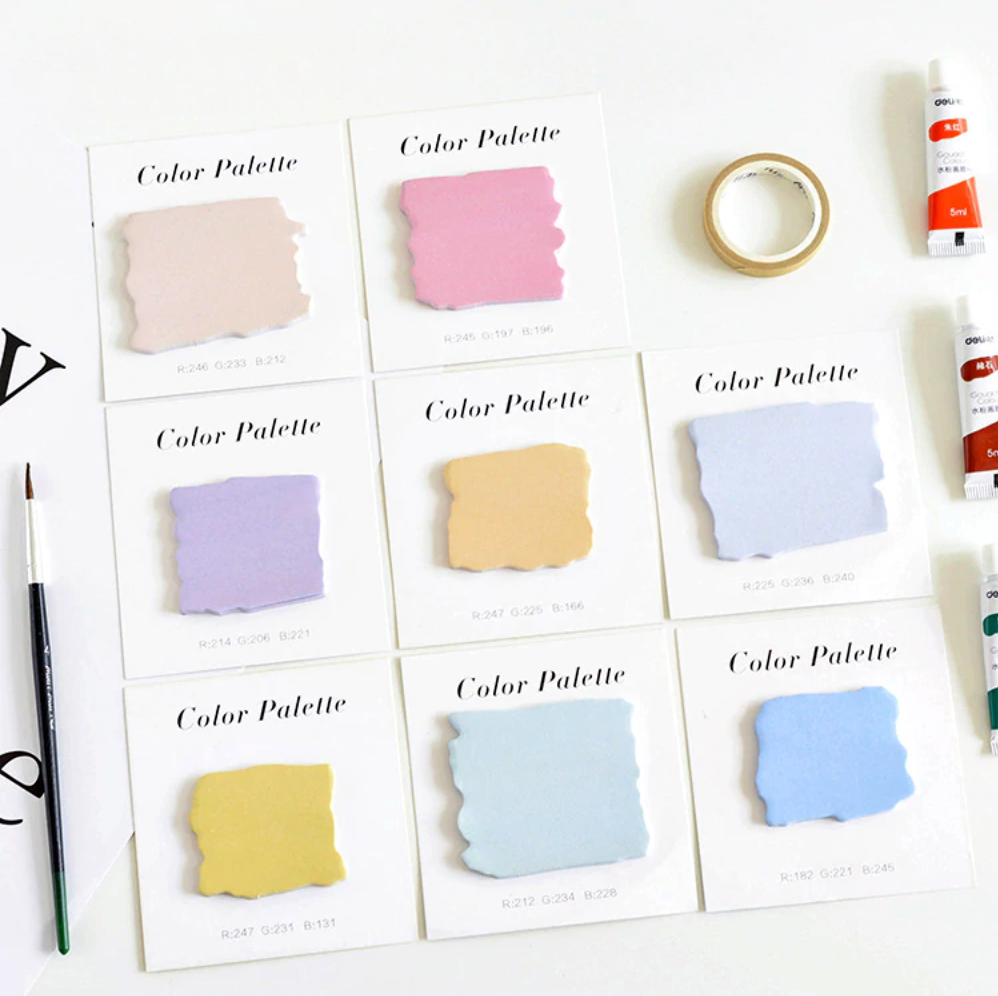 Color Palette Sticky Notes