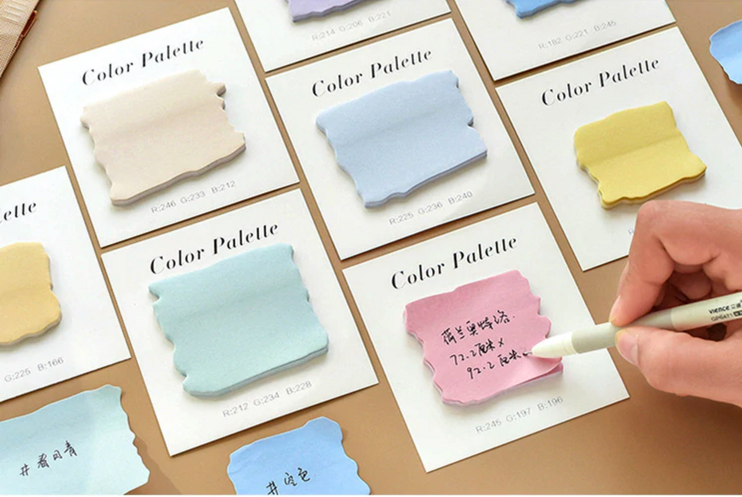 Color Palette Sticky Notes
