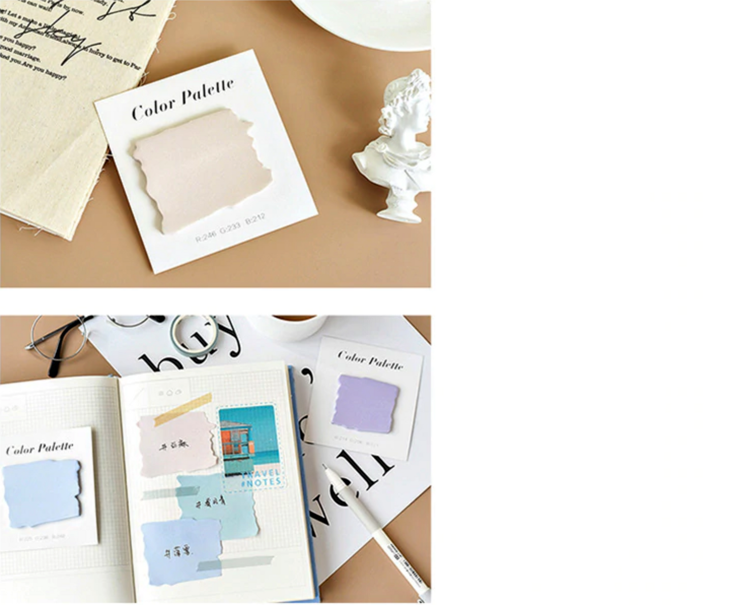 Color Palette Sticky Notes