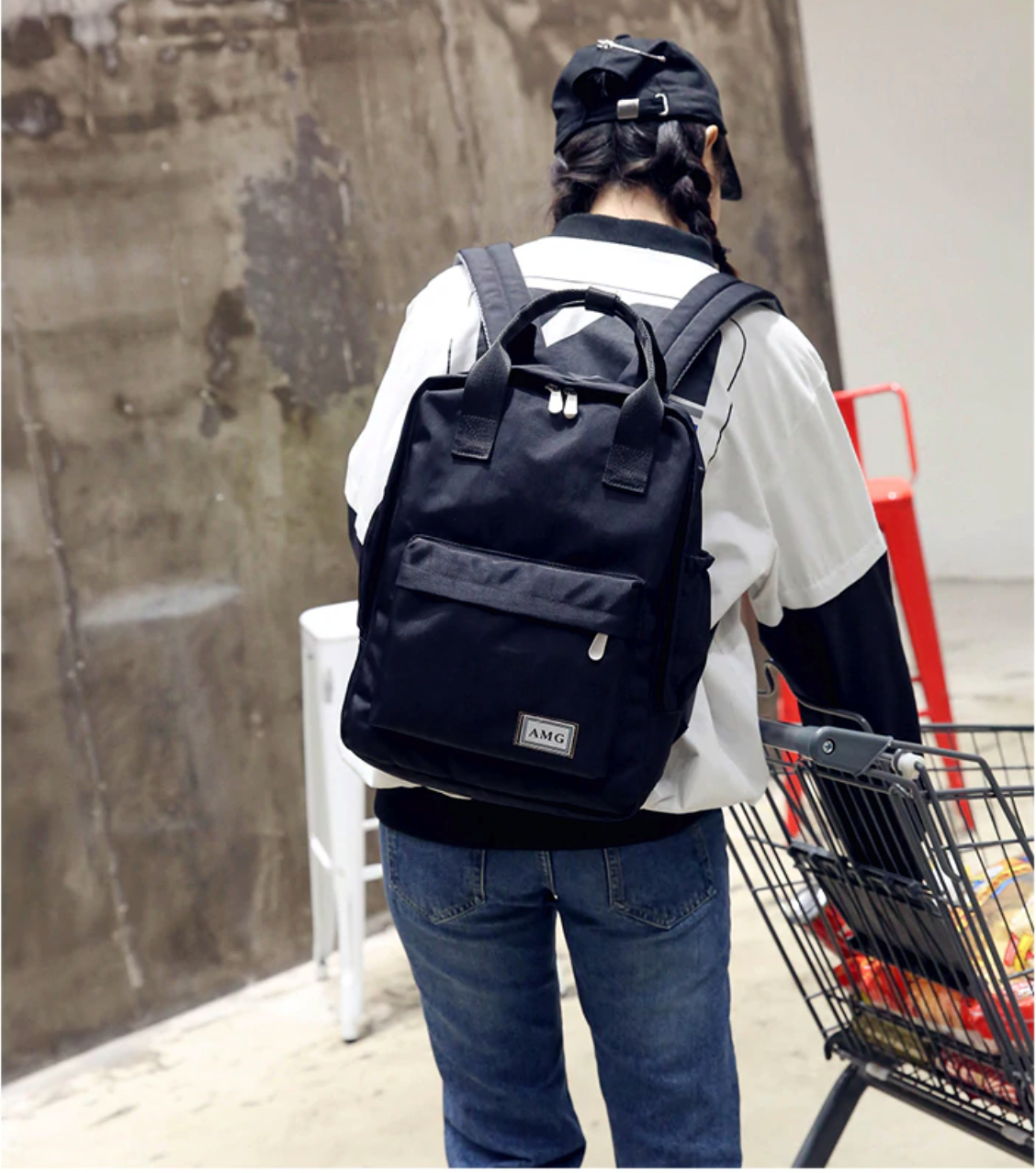 Minimalistic Everyday Travel Backpack