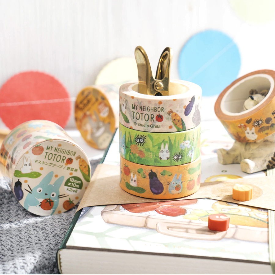 My Neighbor Totoro Washi Tapes - Summer & Autumn Set