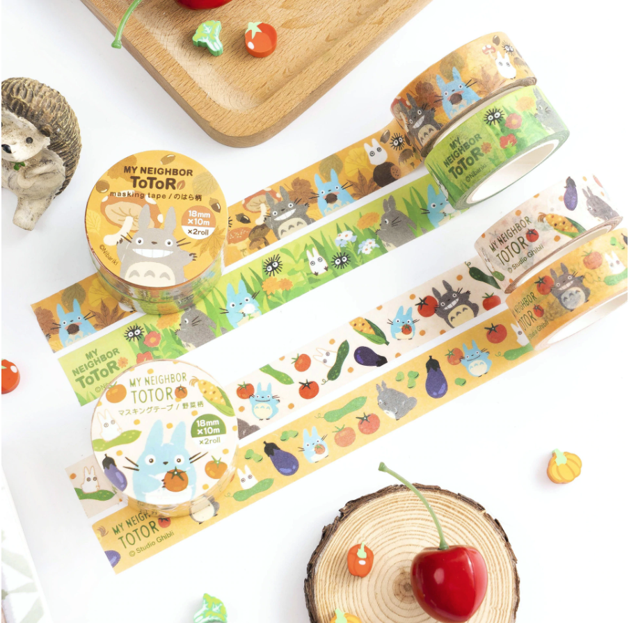 My Neighbor Totoro Washi Tapes - Summer & Autumn Set