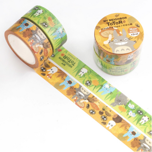 My Neighbor Totoro Washi Tapes - Summer & Autumn Set