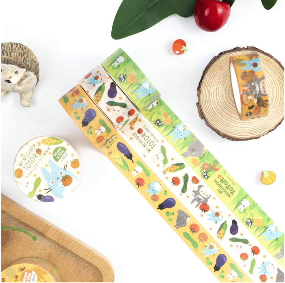 My Neighbor Totoro Washi Tapes - Summer & Autumn Set