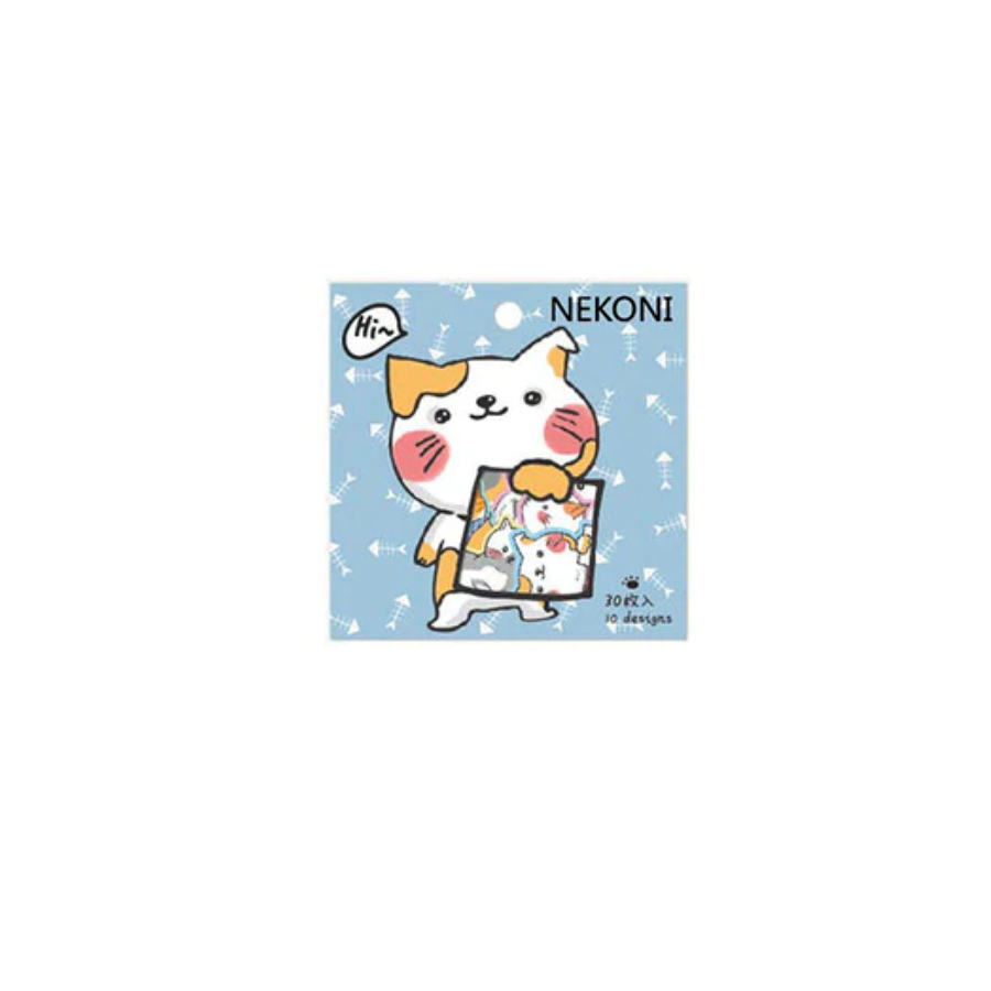 Nekoni Animal Stickers