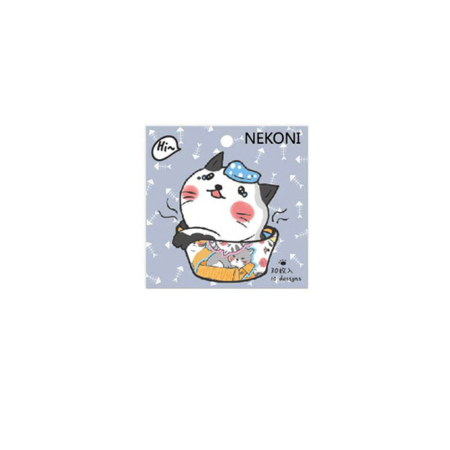 Nekoni Animal Stickers