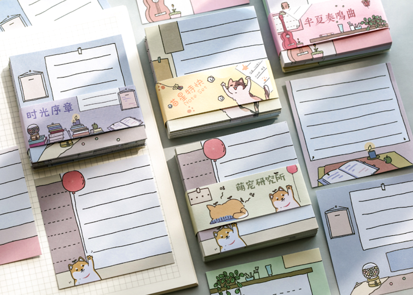 Nekoni Daily Memo Paper