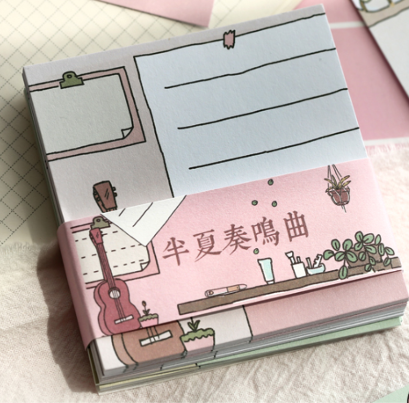 Nekoni Daily Memo Paper