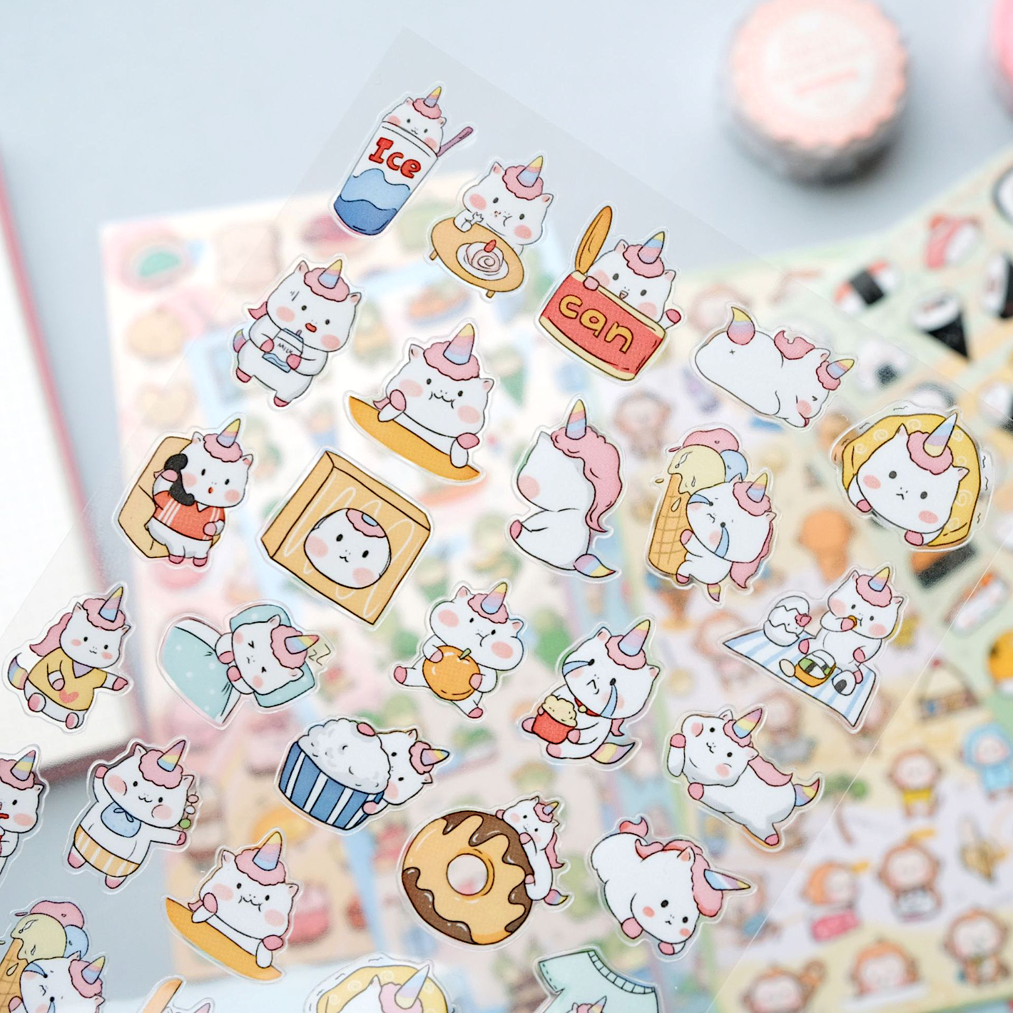 Nekoni Unicorn Stickers