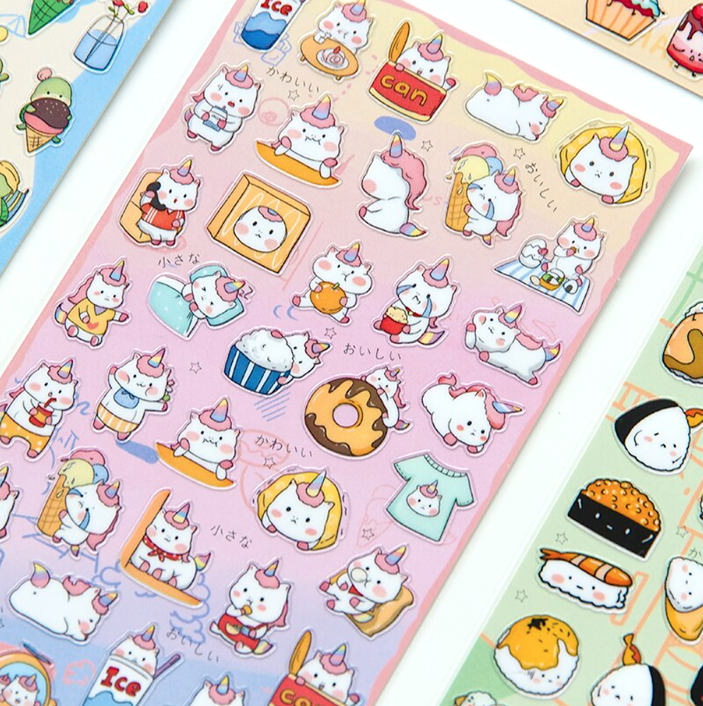 Nekoni Unicorn Stickers