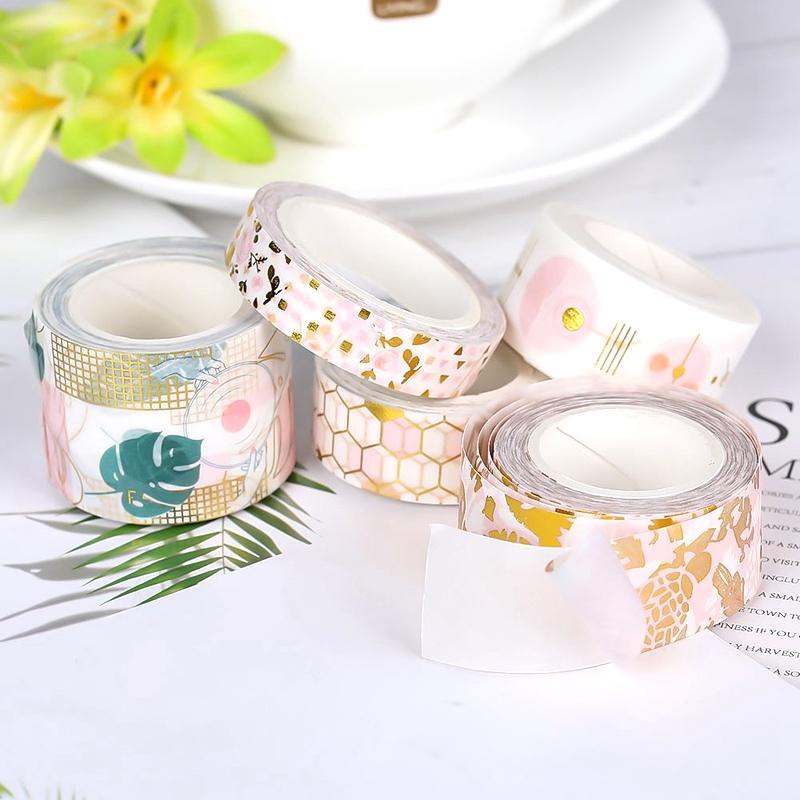 Let's Dream Together Gold Foil Masking Tape