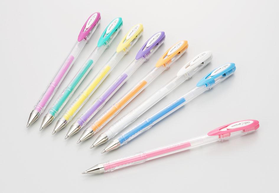 Uni-ball Signo Angelic Color Gel Pen - 8 Colors