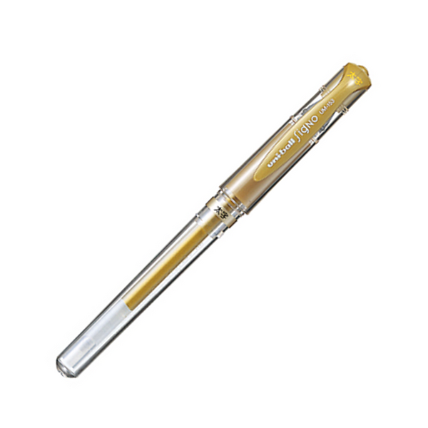 Gold ink discount gel pen