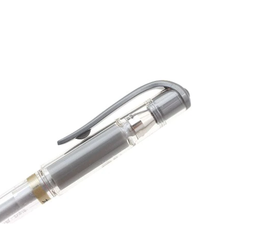 Uni-ball Signo Broad Gel Pen - Silver Ink