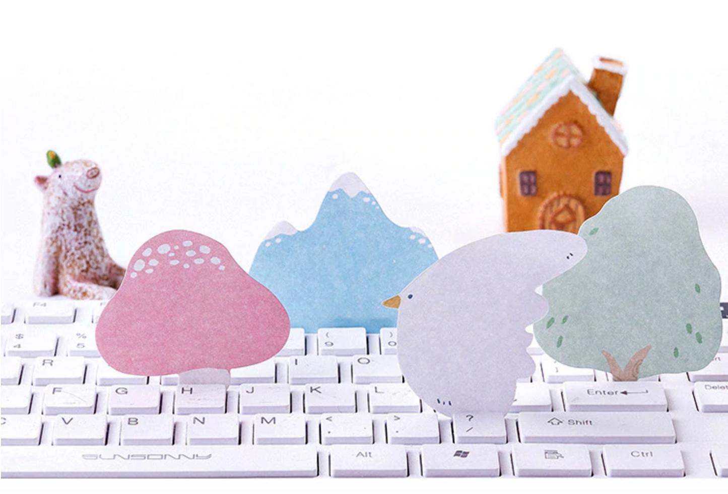 Pastel Color Nature Sticky Notes