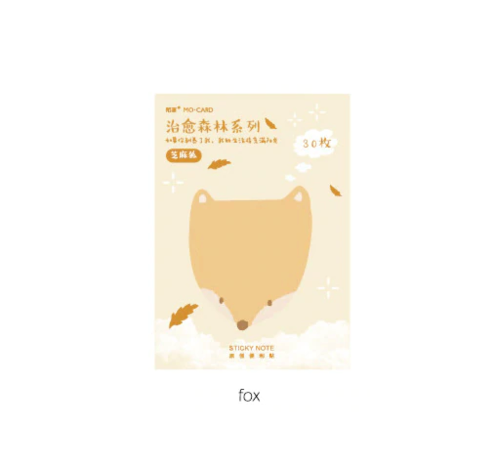 Pastel Color Nature Sticky Notes