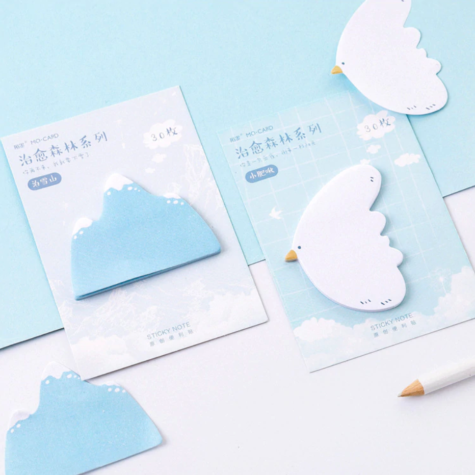 Pastel Color Nature Sticky Notes