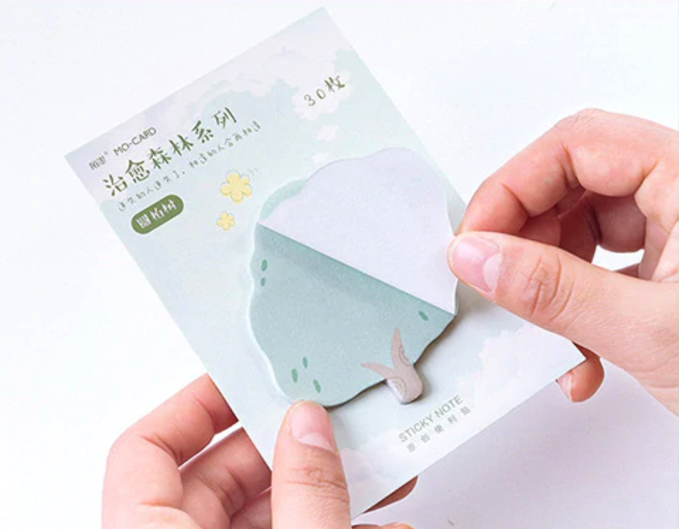 Pastel Color Nature Sticky Notes