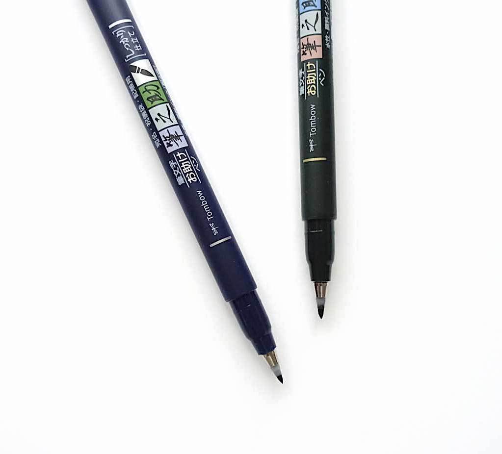 Tombow Fudenosuke Brush Pen - Hard Tip