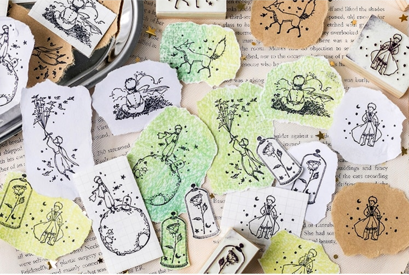 Little Prince Wooden Stamp