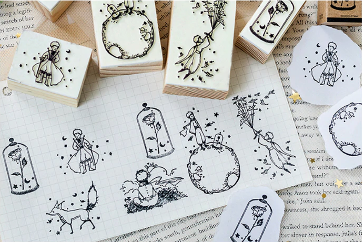 Little Prince Wooden Stamp