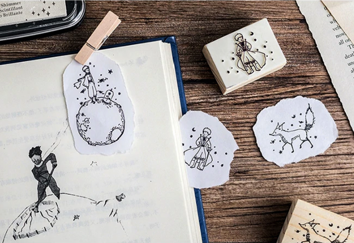 Little Prince Wooden Stamp