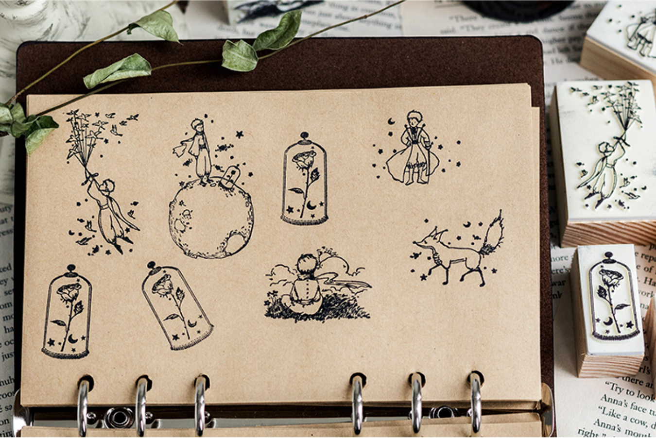 Little Prince Wooden Stamp